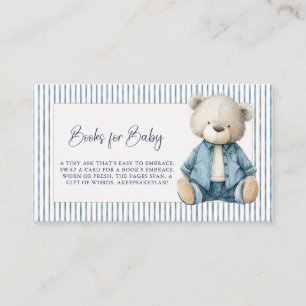 Blue Jean Baby Hydrangea Bücher für Baby-Einlage Begleitkarte