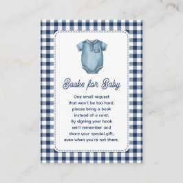 Blue Jean Books for Baby Begleitkarte