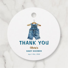 Blue Jean Boy Western Baby Showroom Vielen Dank Geschenkanhänger