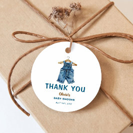 Blue Jean Boy Western Baby Showroom Vielen Dank Geschenkanhänger