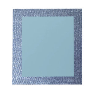 Blue Jean Notepad Notizblock