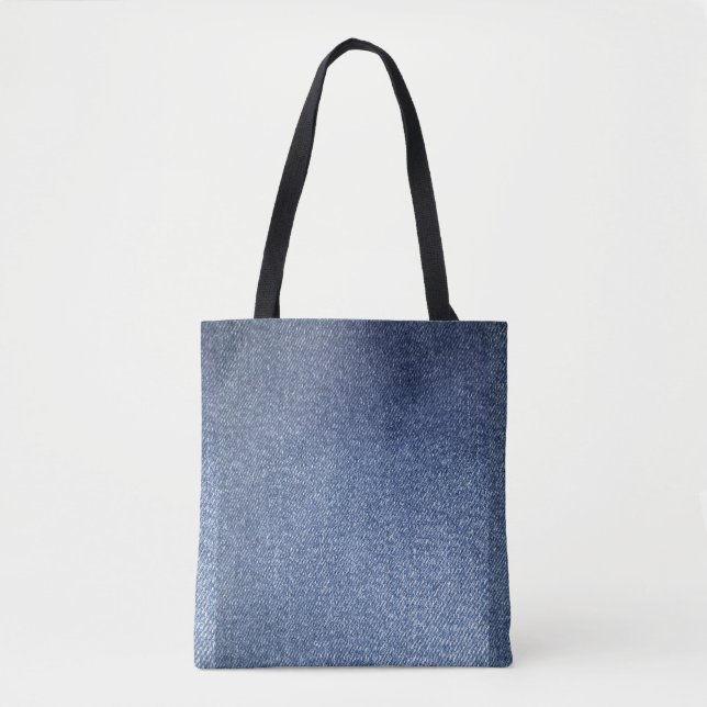 Blue Jean Tote Bag (Vorderseite)