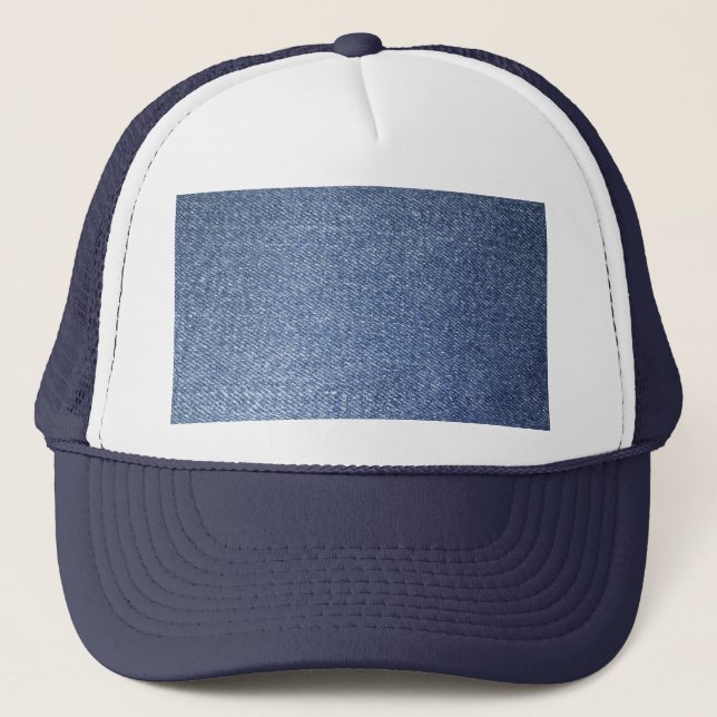 Blue Jean Trucker Hat Truckerkappe (Vorderseite)