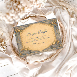 Blue Jeans Little Cowbo Diapper Raffle Begleitkarte