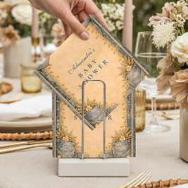 Blue Jeans Little Cowboy Baby Shower Serviette