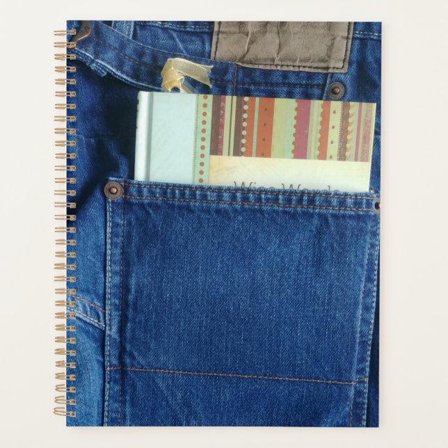 Blue Jeans Planner Planer (Vorderseite)