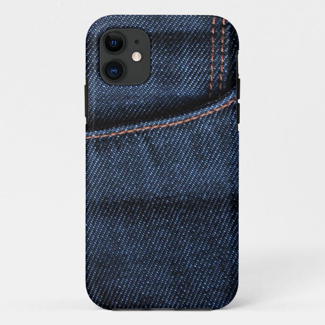 Blue Jeans Pocket Case-Mate iPhone Case (Rückseite)