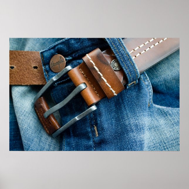 Blue Jeans Poster (Vorne)