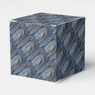Blue Jeans-Tasche Geschenkschachtel