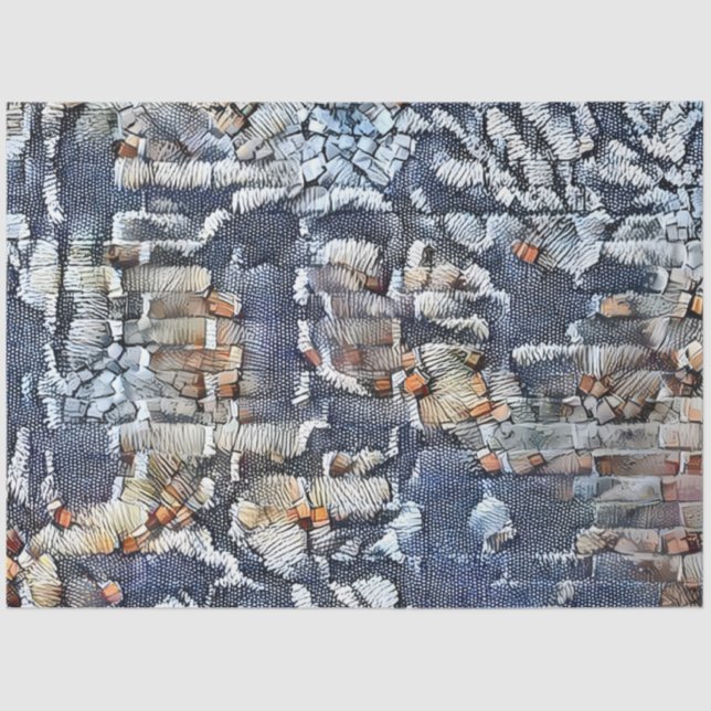 Blue Jeans Wall Art Dream Seidenpapier (Vorderseite)