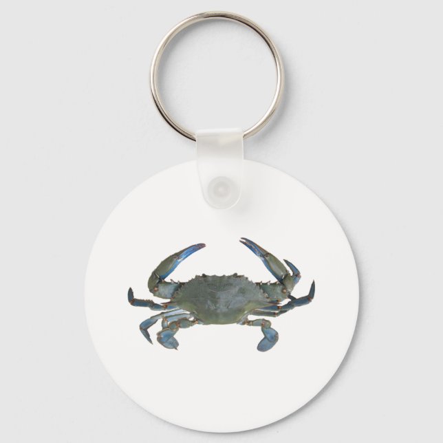 Blue "Jimmy" Crab Schlüsselanhänger (Vorderseite)