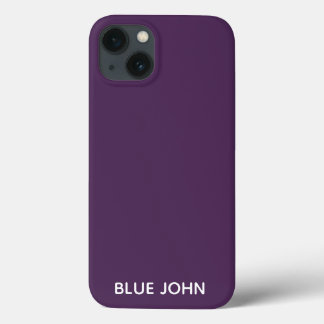 Blue John lila Farbname Case-Mate iPhone Case