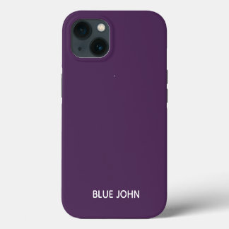 Blue John lila Farbname Case-Mate iPhone Case 13 Hülle