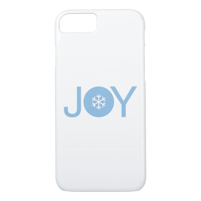 Blue Joy Weihnachten iPhone 8/7 Fall Case-Mate iPhone Hülle (Rückseite)