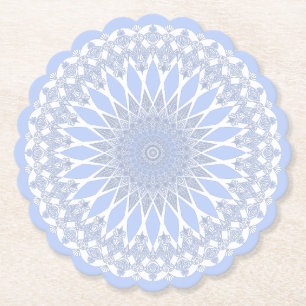 Blue Juniper Berry Tristyns Mandala Untersetzer