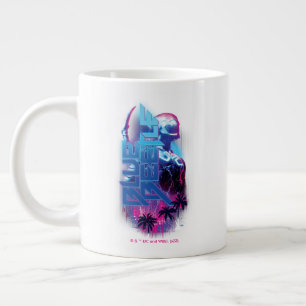 Blue Käfer Retrowave City Lights Jumbo-Tasse