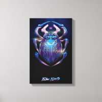 Blue Käfer Scarab Theatrales Poster