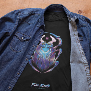 Blue Käfer Scarab Theatrales Poster T-Shirt