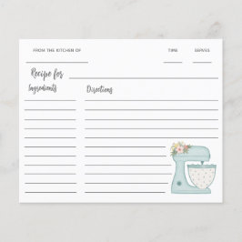 Blue Kitchen Stand Mixer Rezept