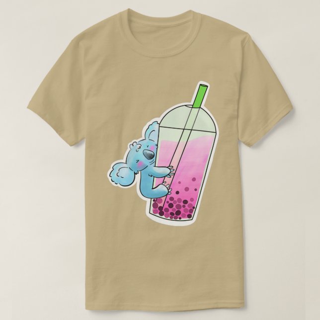 Blue Koala Lieben Bubble Tee (Design vorne)