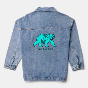 Blue Kodiak Bear Jeansjacke