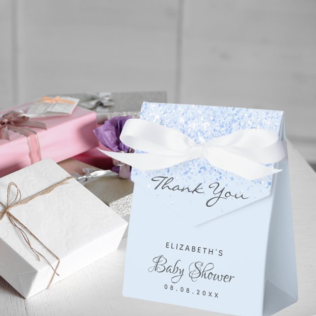 Blue Konfetti Junge Dusche Geschenkschachtel (Von Creator hochgeladen)