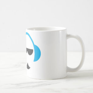 Blue Kopfhörer-Tasse Kaffeetasse