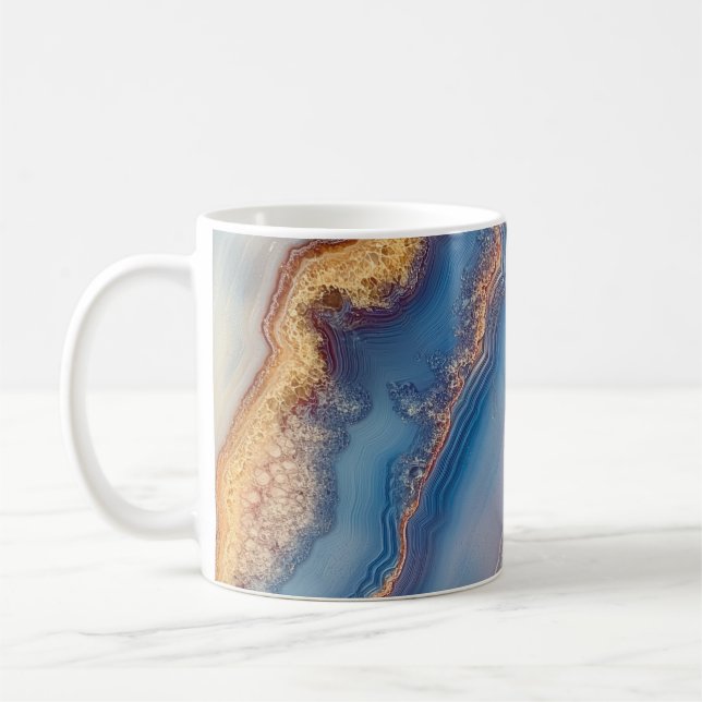 Blue Lace Agate Kaffeetasse (Links)