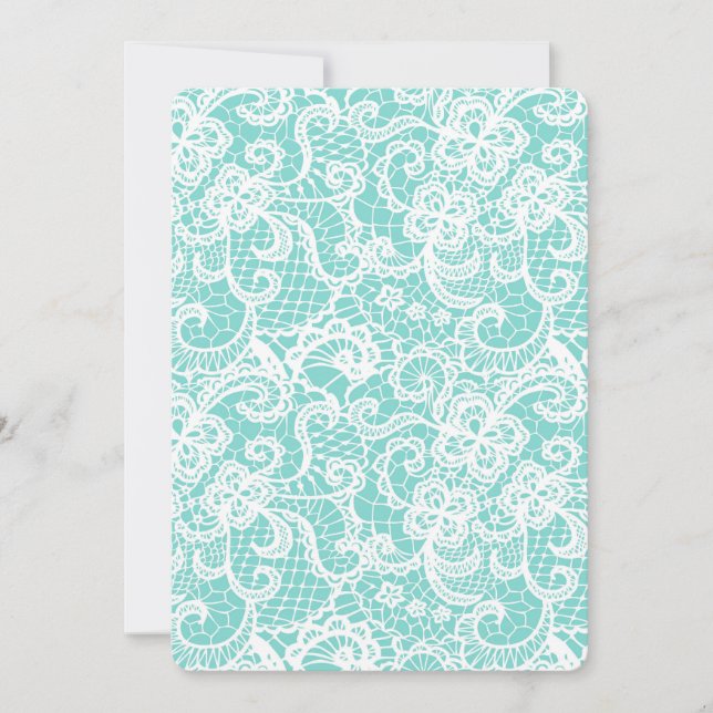Blue Lace Einladung (Vorderseite)