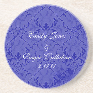 Blue Lace Wedding Untersetzer