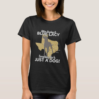 Blue Lacy Hunting Dog Texas Staat Dog T-Shirt