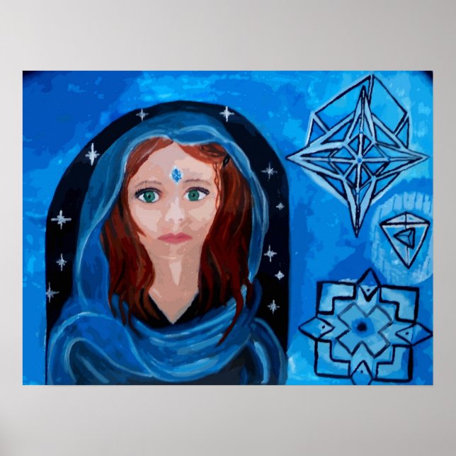 Blue Lady Dream Poster (Vorne)