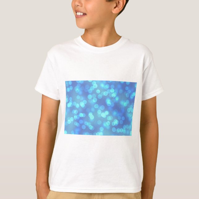 Blue Lagoon Hintergrund T-Shirt (Vorderseite)