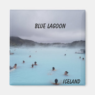 Blue Lagoon Island Magnet