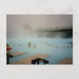 Blue Lagoon, Island Postkarte