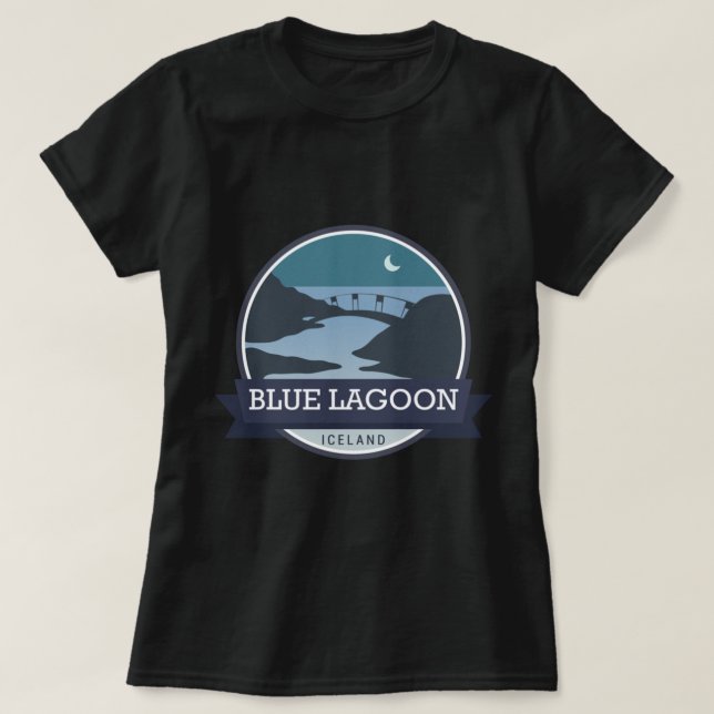 Blue Lagoon Island T-Shirt (Design vorne)