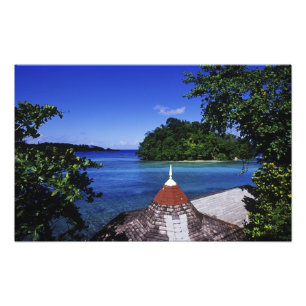 Blue Lagoon, Port Antonio, Jamaika Fotodruck