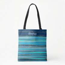 Blue Lagoon Zen | PERSONALISIERTE TASCHE