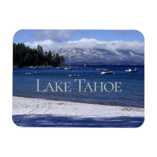 Blue Lake Tahoe Sierras of Nevada und Kalifornien Magnet