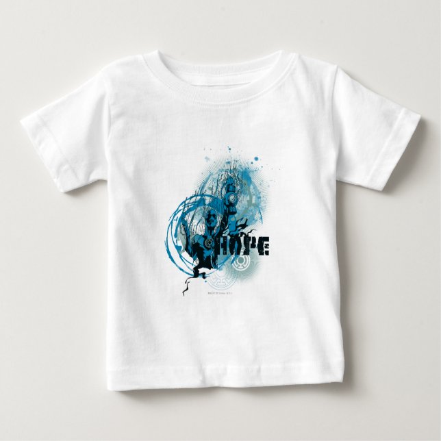 Blue Lantern Graphic 3 Baby T-shirt (Vorderseite)