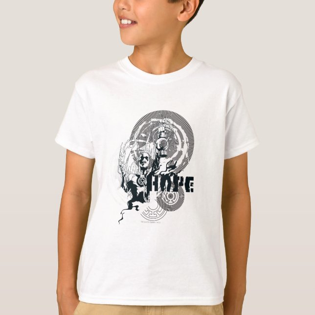 Blue Lantern Graphic 4 T-Shirt (Vorderseite)