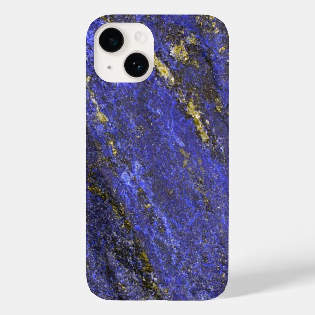 Blue Lapsus Lazuli Case-Mate iPhone Hülle (Rückseite)