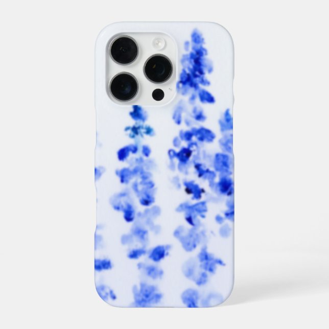 Blue Larkspur iPhone Case Hülle (Rückseite)