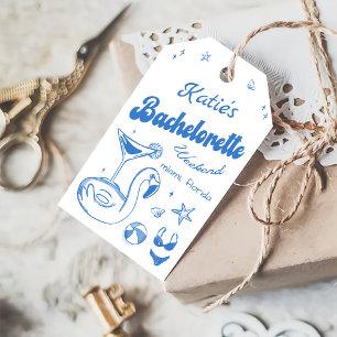 Blue Last Toast Beach Junggeselinnen-Abschied Gesc Geschenkanhänger