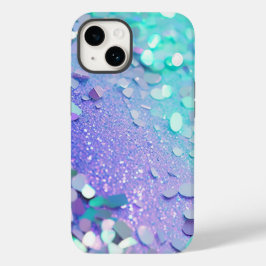 Blue Lavender Mint Glitzer iPhone Mate Tough Case