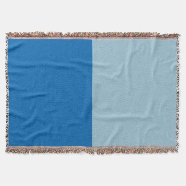 Blue Lemonade und Aquamarine Duo Tone Decke (Vorderseite)