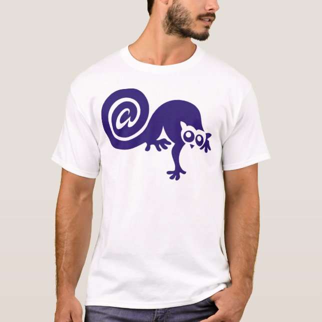Blue Lemur T - Shirt (Vorderseite)