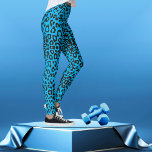 Blue Leopard Safari Print Leggings<br><div class="desc">Blue Safari Leopard Print Leggings sind eine kühne und modische Wahl mit einem lebendigen grünen Hintergrund und einem aufwändigen Leopardenmuster. Die einzigartige Kombination aus der markanten Blauen Farbe und dem klassischen Leopardenprint schafft eine faszinierende Verbindung von moderner und animalistischer Ästhetik. Diese Leggings sind vielseitig und eignen sich sowohl für lässige...</div>