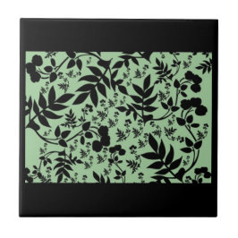 Blue Levy Florah Tile Design Fliese