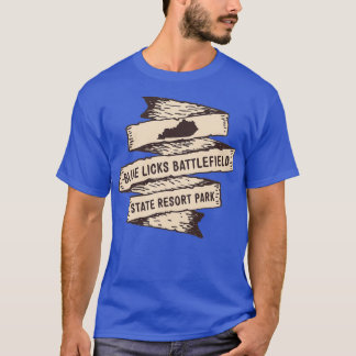 Blue Licks Battlefield Staat Park Kentucky KY Wild T-Shirt